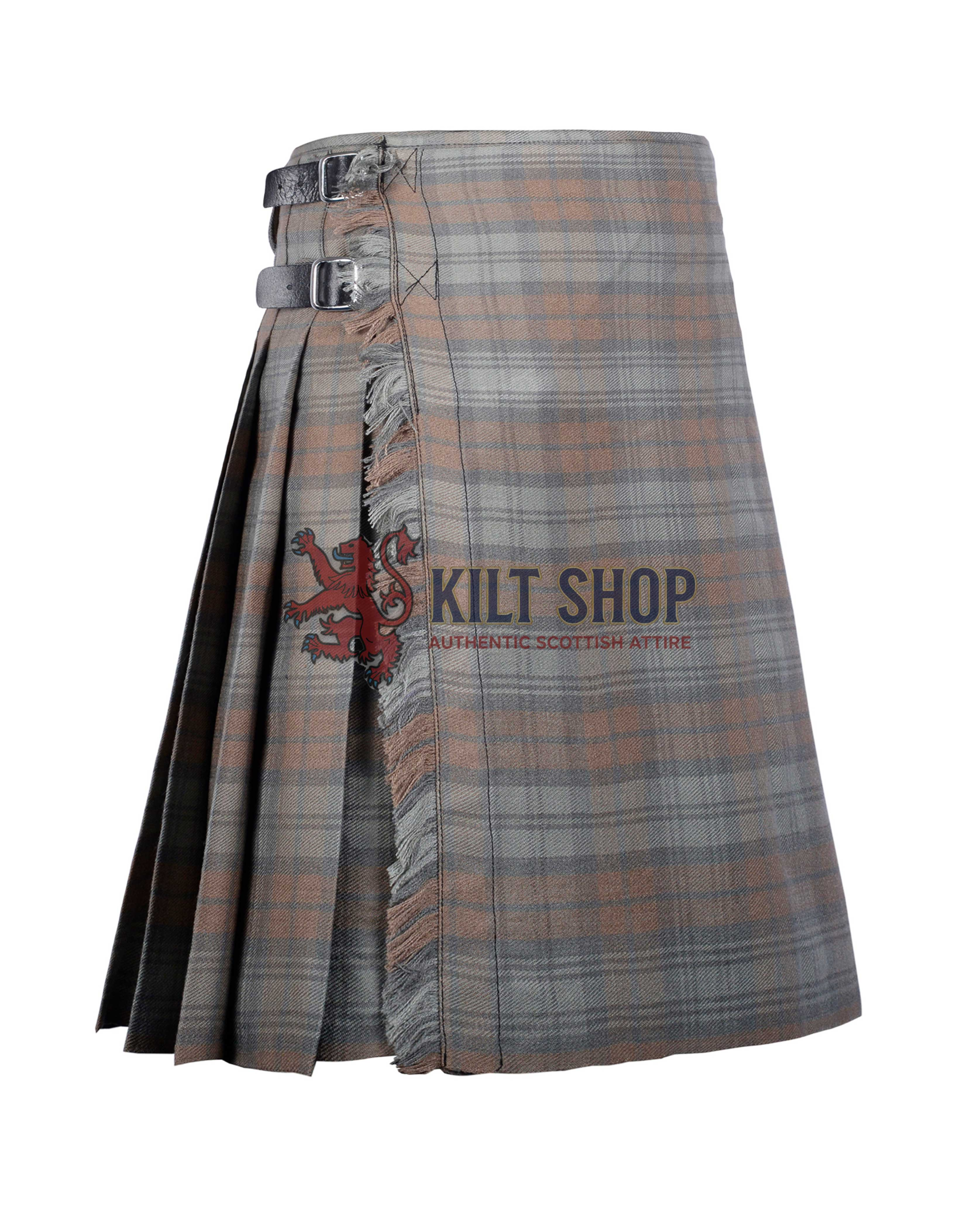 Black Watch Weathered Tartan 8 Yard Kilt