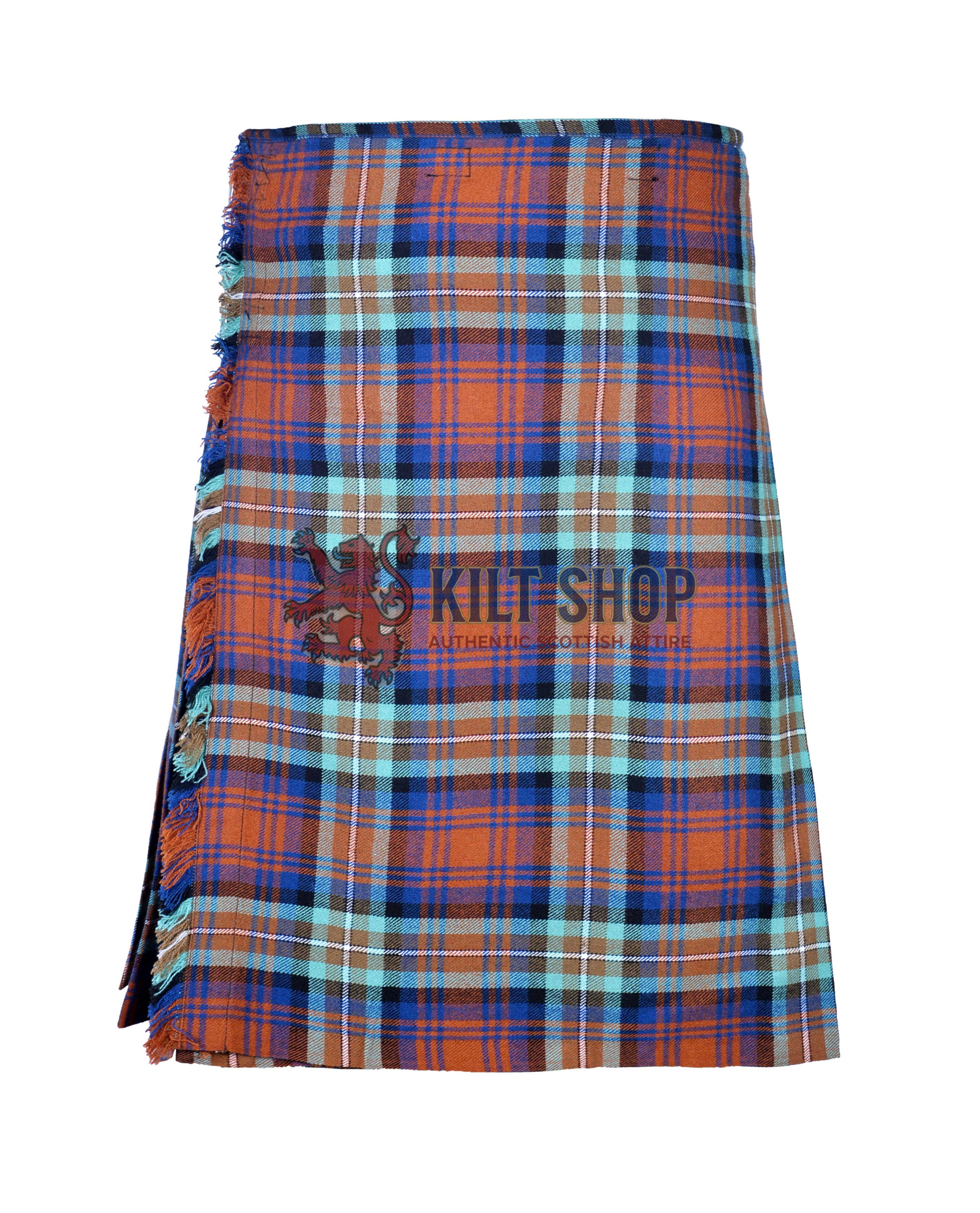 Irn Bru Tartan 8 Yard Kilt